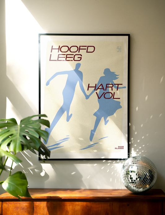 Hoofd leeg hart vol